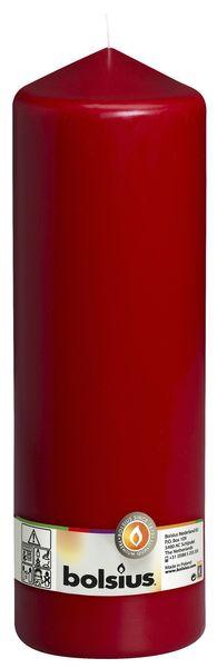 Bolsius Wine Red Pillar Candle (300/98mm) - Lost Land Interiors