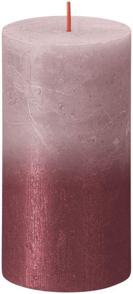 Rose Red Bolsius Rustic Metallic Candle (130 x 68mm) - Lost Land Interiors
