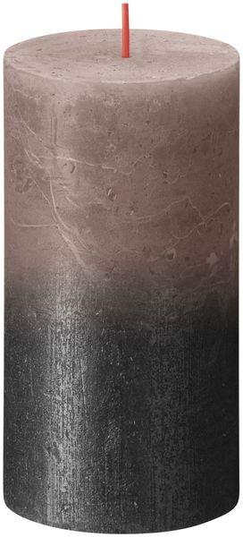 Faded Caramel Anthracite Bolsius Rustic Metallic Candle (80 x 68mm) - Lost Land Interiors